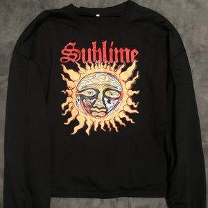 Sublime long-sleeve sweatshirt